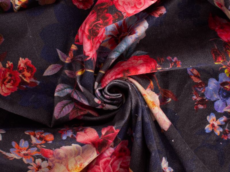 Sorella velour - rose garden - 2 colours