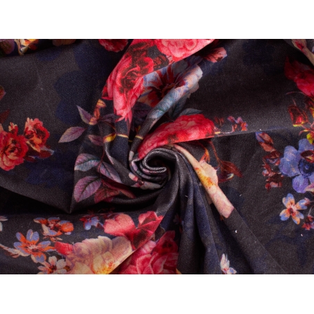 Welur Sorella - Rozenhof - twee kleuren