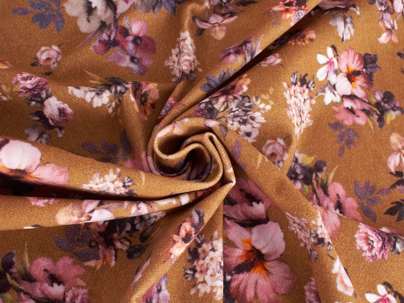 Welur Sorella - Floral - Três cores