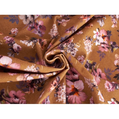 Welur Sorella - Floral - Trei culori