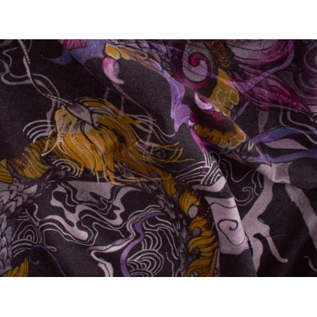 Велюр Сорелла - Дракони - 2 кольори