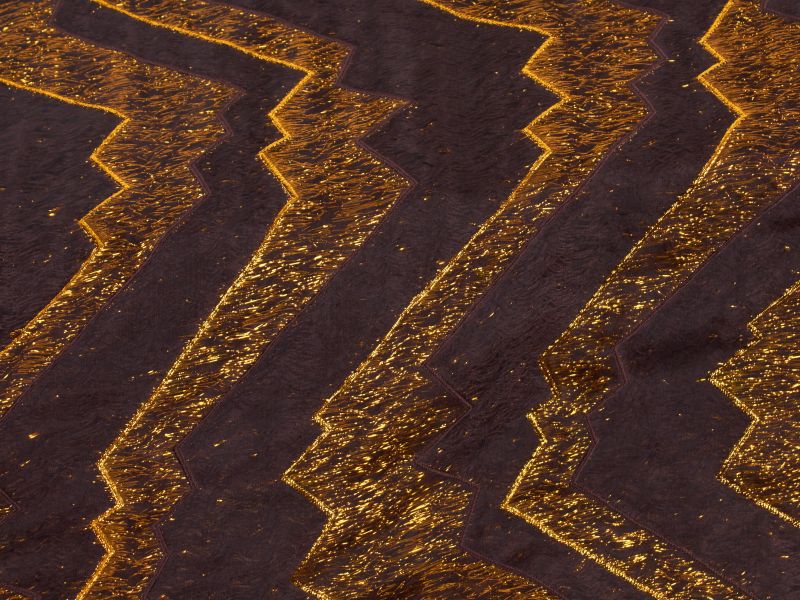 Tessuto Jacquard Sorella zig zag - 2 colori