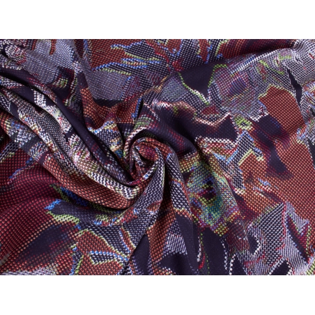 Wiskoza Lux - Barwna abstrakcja