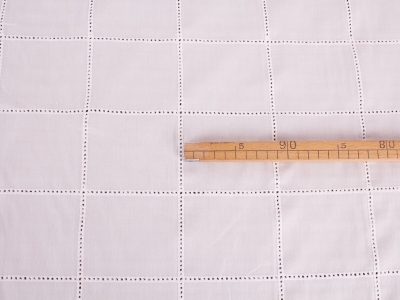 Ύφασμα Idra - Κεντημένο βαμβάκι Macrama - Δύο χρώματα