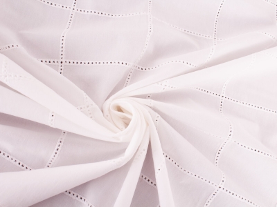 Bawełna Macrama haftowana - dwa kolory