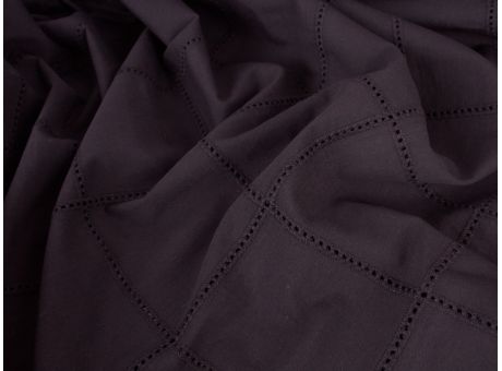 Bawełna Macrama haftowana - dwa kolory