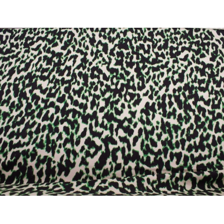 Tissu Sorella - Sweat en molleton - Imprimé léopard