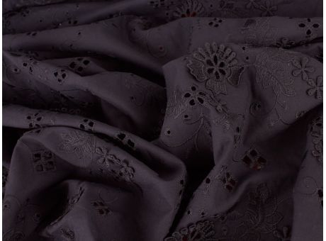 Bawełna Saffo 3D haftowana - Dwa kolory