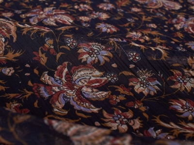 Szyfon Setina Lurex - Złota nitka