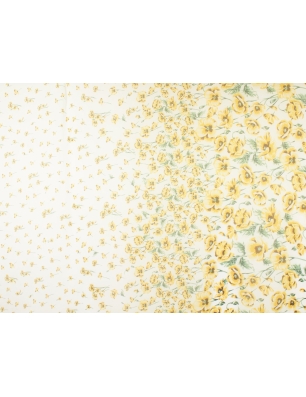 Chiffon Fressang - yellow poppies