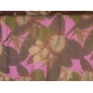 Ecocrepon Krepp-Chiffon - Tropische Blume
