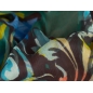 Soie signée - chiffon crêpe motif
