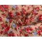 Liu Jo Georgette Viscose - Rozen met Teksten