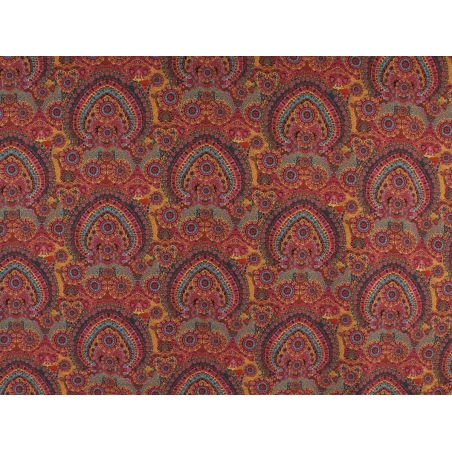 Šilkas audinys su Etro mozaika