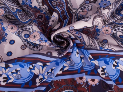 Jedwab  sygnowany etro - Paisley wzór