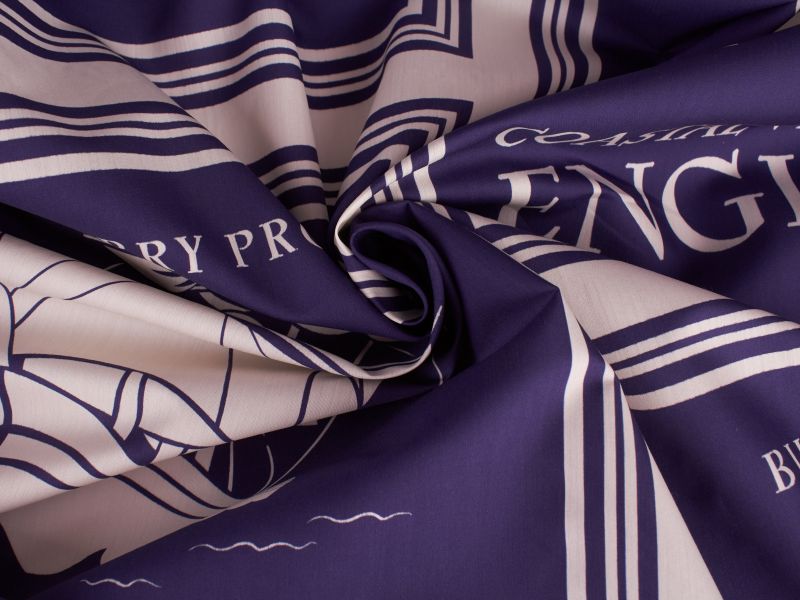 Silkki, jossa on retro puuvillaa - 2 väriä