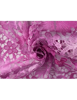 Lace Multi - fog - fuchsia