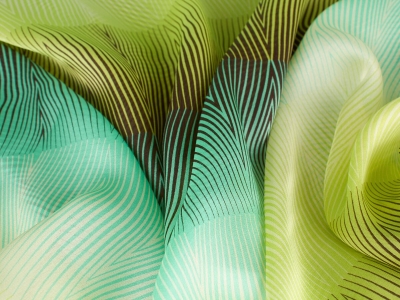 Sijonas Šilkas Su Parašu - Gradientas - Dvi spalvos!