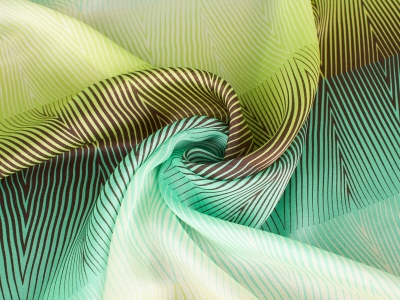 Hedvábí s podpisem - Gradient