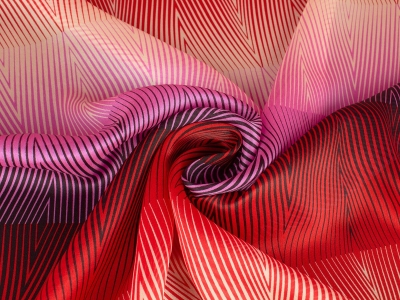 Tissu en Soie Signature - Dégradé - Deux couleurs !