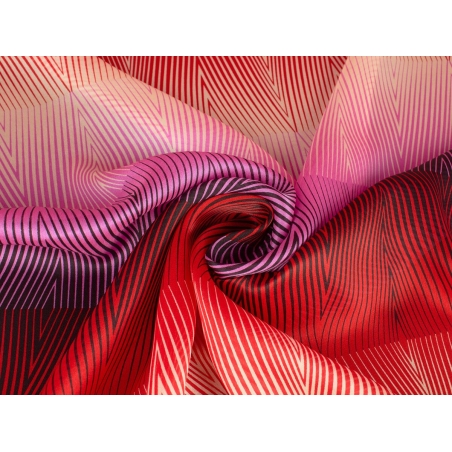 Zijde Stof Gekenmerkt - Gradient - Twee Kleuren!