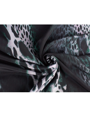 Seda Assinada - Pantera Verde estilo Cavalli