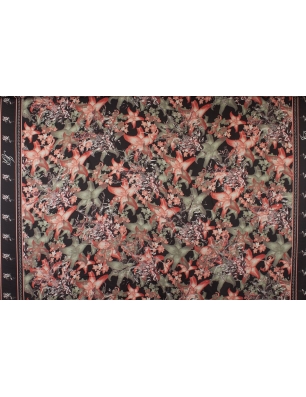 Silkki Allekirjoitettu - Kukallinen Sifonki