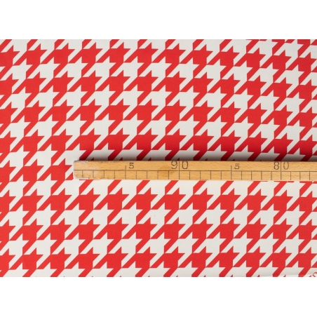 Tessuto di seta firmato - zampa di gallina - 2 colori