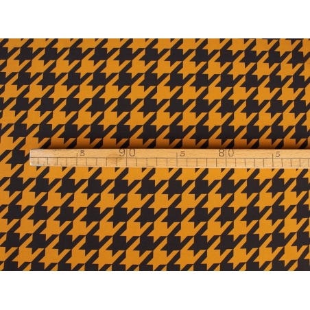 Šilkinė medžiaga su ženklu - vištos pėda - 2 spalvos