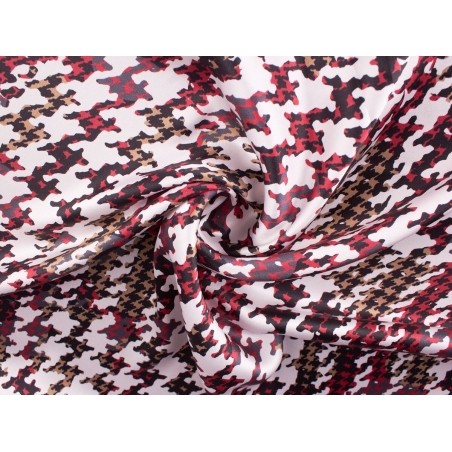 Zijde stof met het gesigneerde patroon van Luis Spagnoli