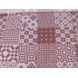 Silk fabric signed - Geometry - colors in the Armani style