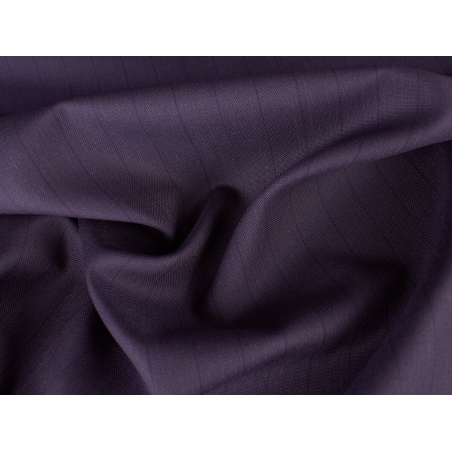 Ύφασμα Μαλλί Sorella - Ριγέ σε σκούρο μπλε