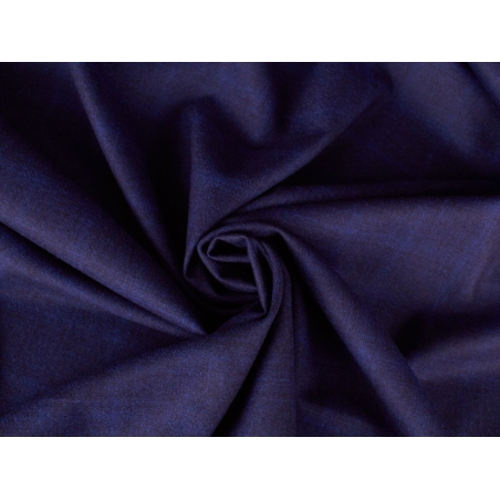 La laine Sorella - Carreaux bleu marine