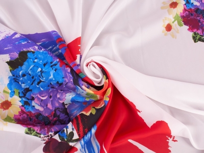 Satén Volo - Modré Hortenzie - Zpráva