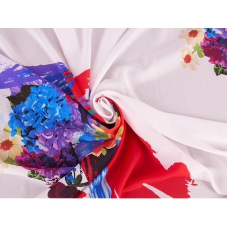 Satén Volo - Modré Hortenzie - Zpráva