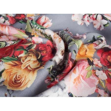 Țesătură Polisorella florală - Vâscoză - culori