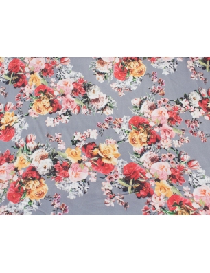 Polisorella floral - Viscose - 3 cores