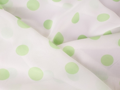 Тканина Віскоза Шифонова Athene Горохи