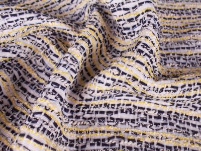 Tyget Jacquard Sorella vävt chanelmönster