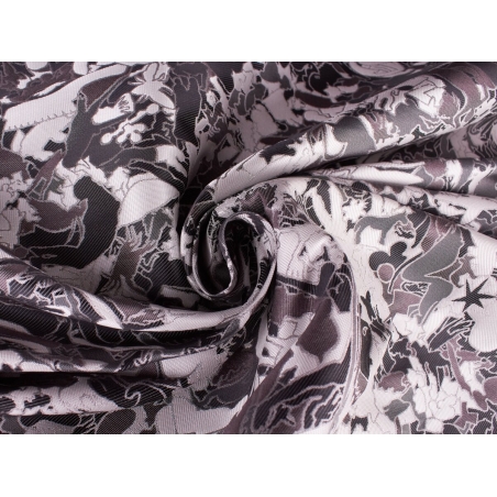 Żakard tkanina w stylu Jil Sander