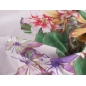 Stof Bomuld Giaggiolma - forår blomster