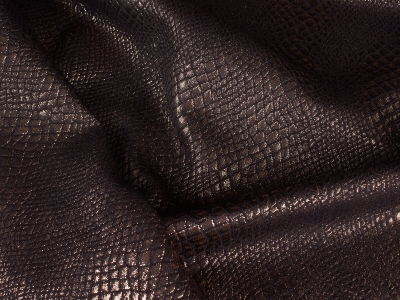 Jacquard Python - Noir et or