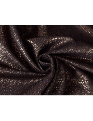 Python-Jacquard - Schwarz und Gold