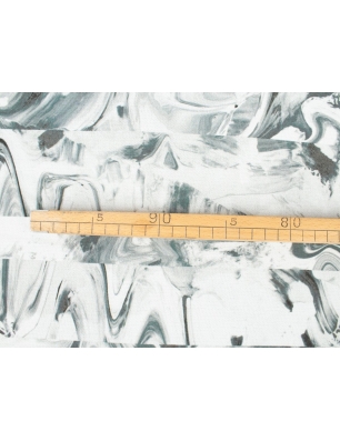 Polyester stof Oristano - Marmor effekt