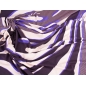 Kant stricken - Marineblau Zebra