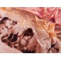 Stickad Kant - Retro mönster Kvinnor på stranden - Rapport