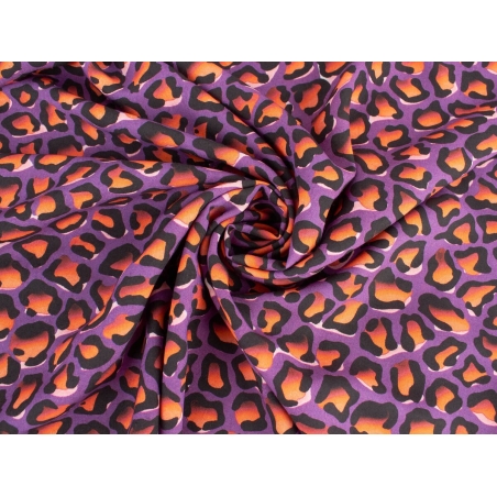 Viskose Lido - Leopard - Zwei Farben!