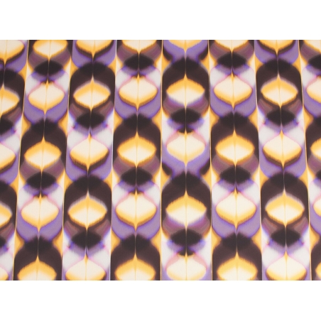 Gardenia Patroon - Retro Stijl - Kleuren!