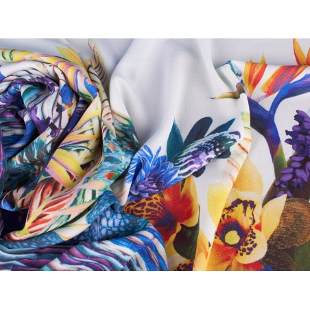Steppas flowers in a basket - 2 colors -  report