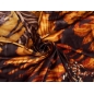 Tissu Papaya - Zebra en bruns - Rapport